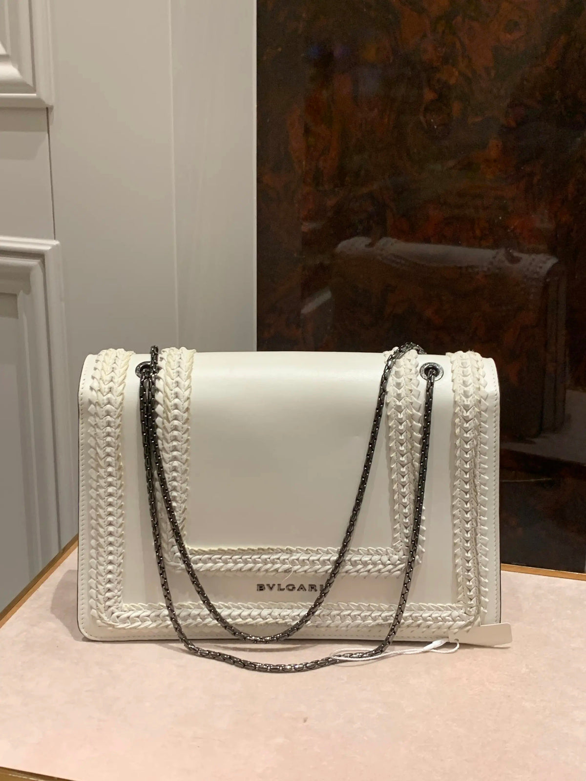 Bvlgari - Serpenti Medium - Leather - White - (medium)