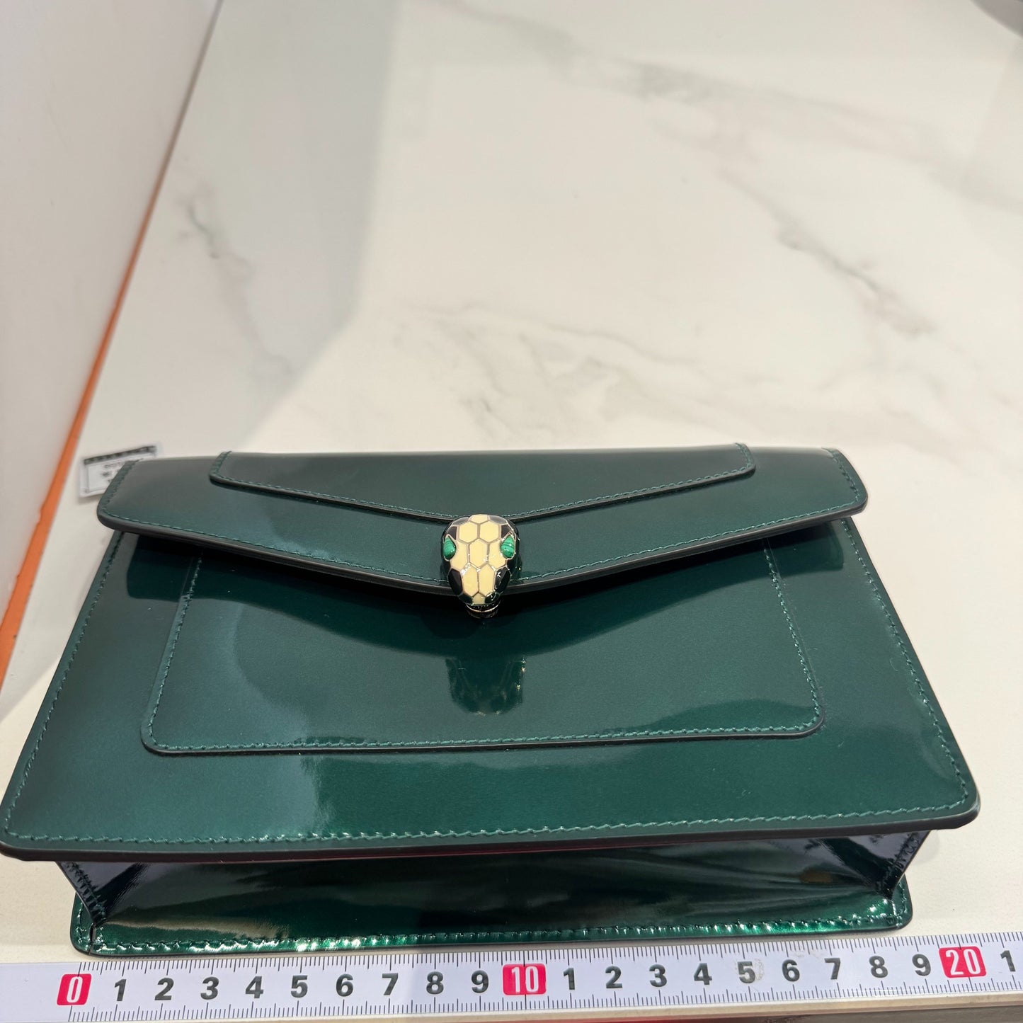Bvlgari - Serpenti - Patent leather - Green - (small)