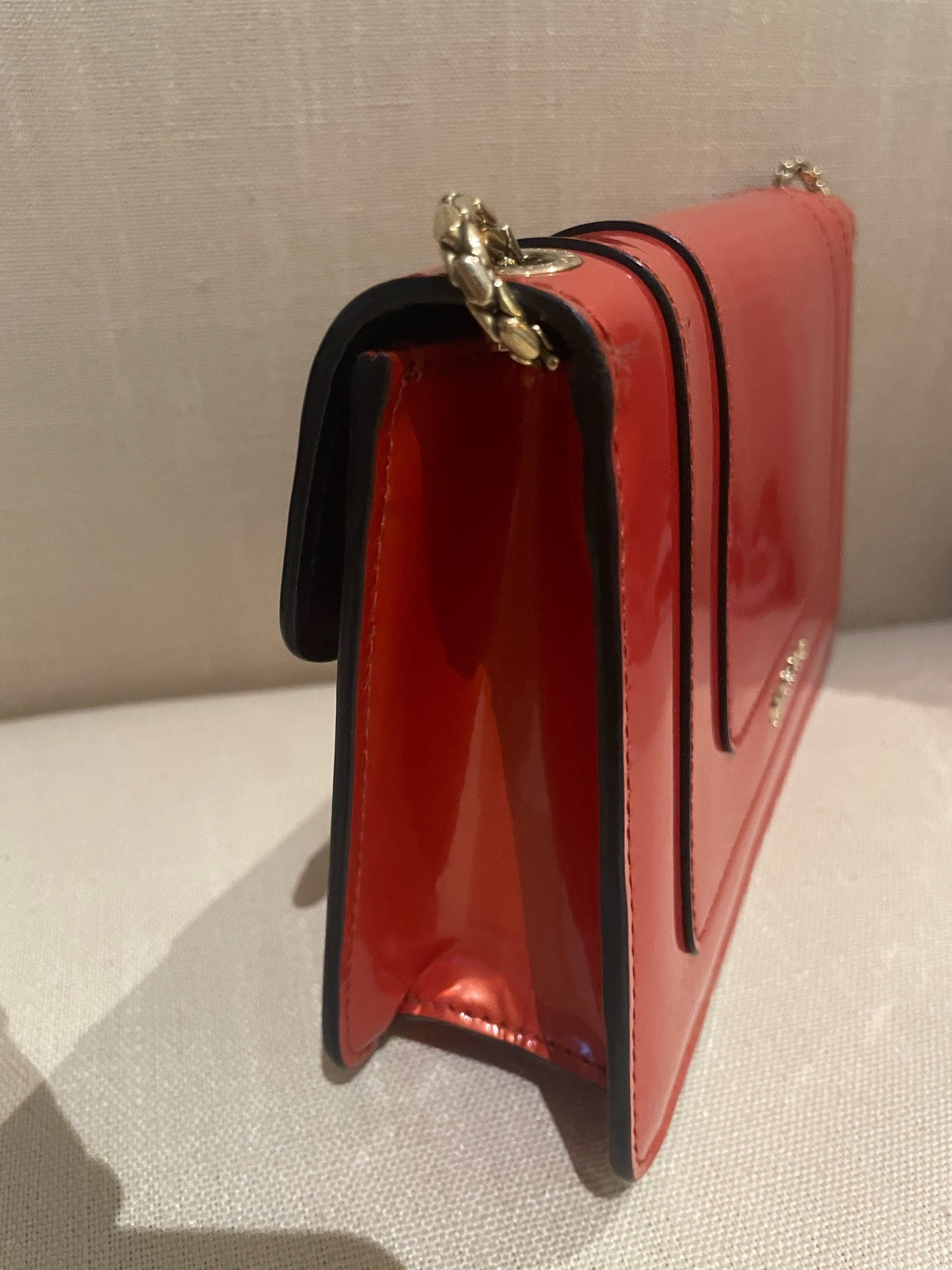 Bvlgari - Serpenti - Patent leather - Red - (mini)