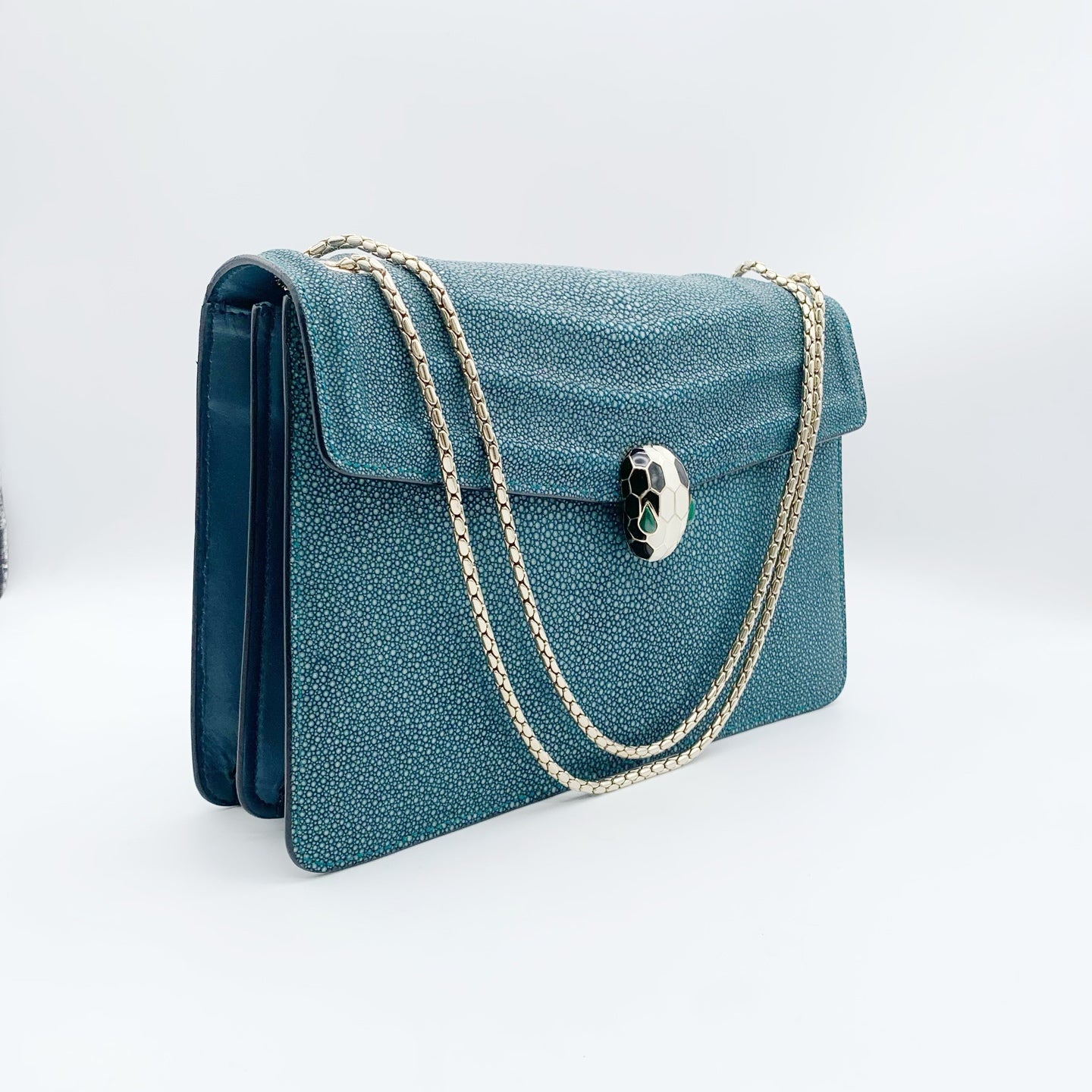 Bvlgari - Serpenti - Rare leather - Green - (medium)