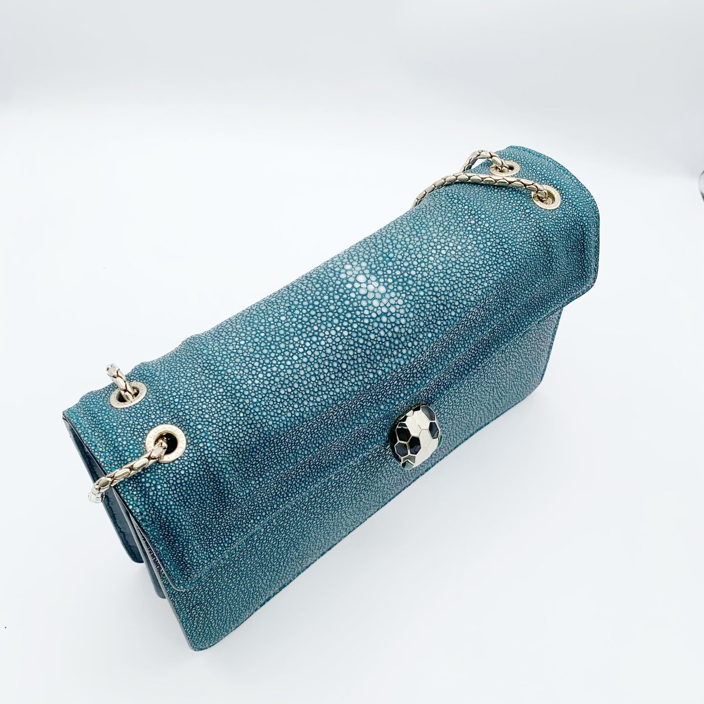 Bvlgari - Serpenti - Rare leather - Green - (medium)