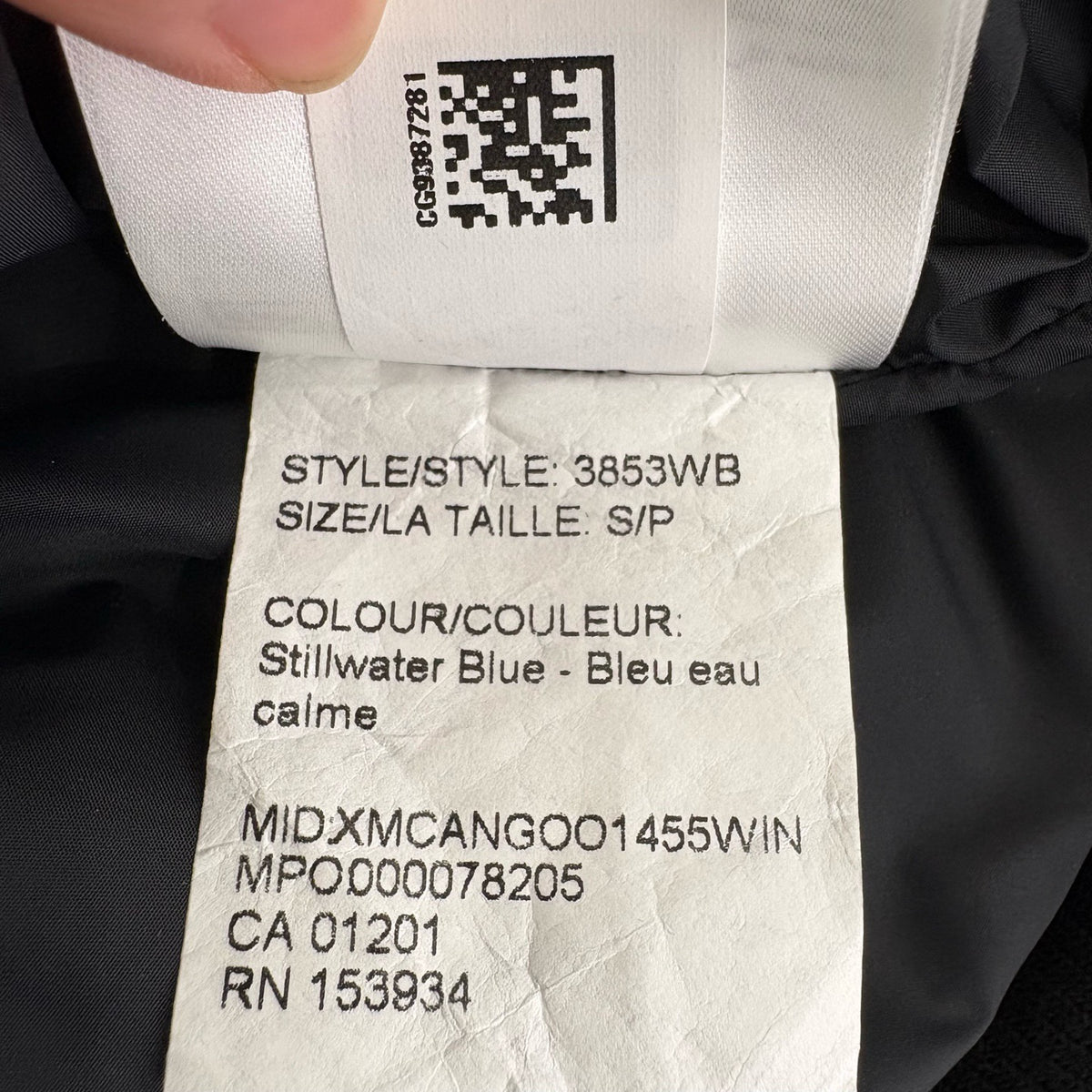 Canada Goose - 3853WB - Polyamide - Blue - (S)