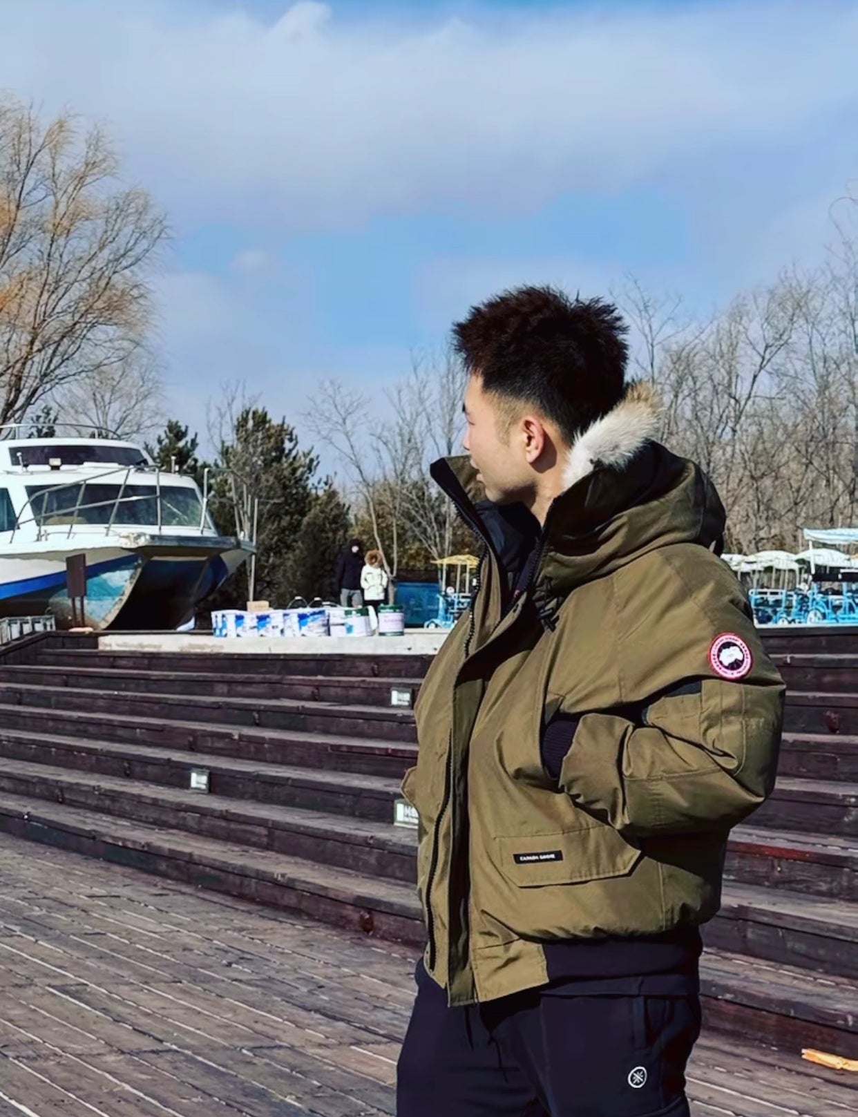 Canada Goose - Chilliwack - Polyester - Green - (M)