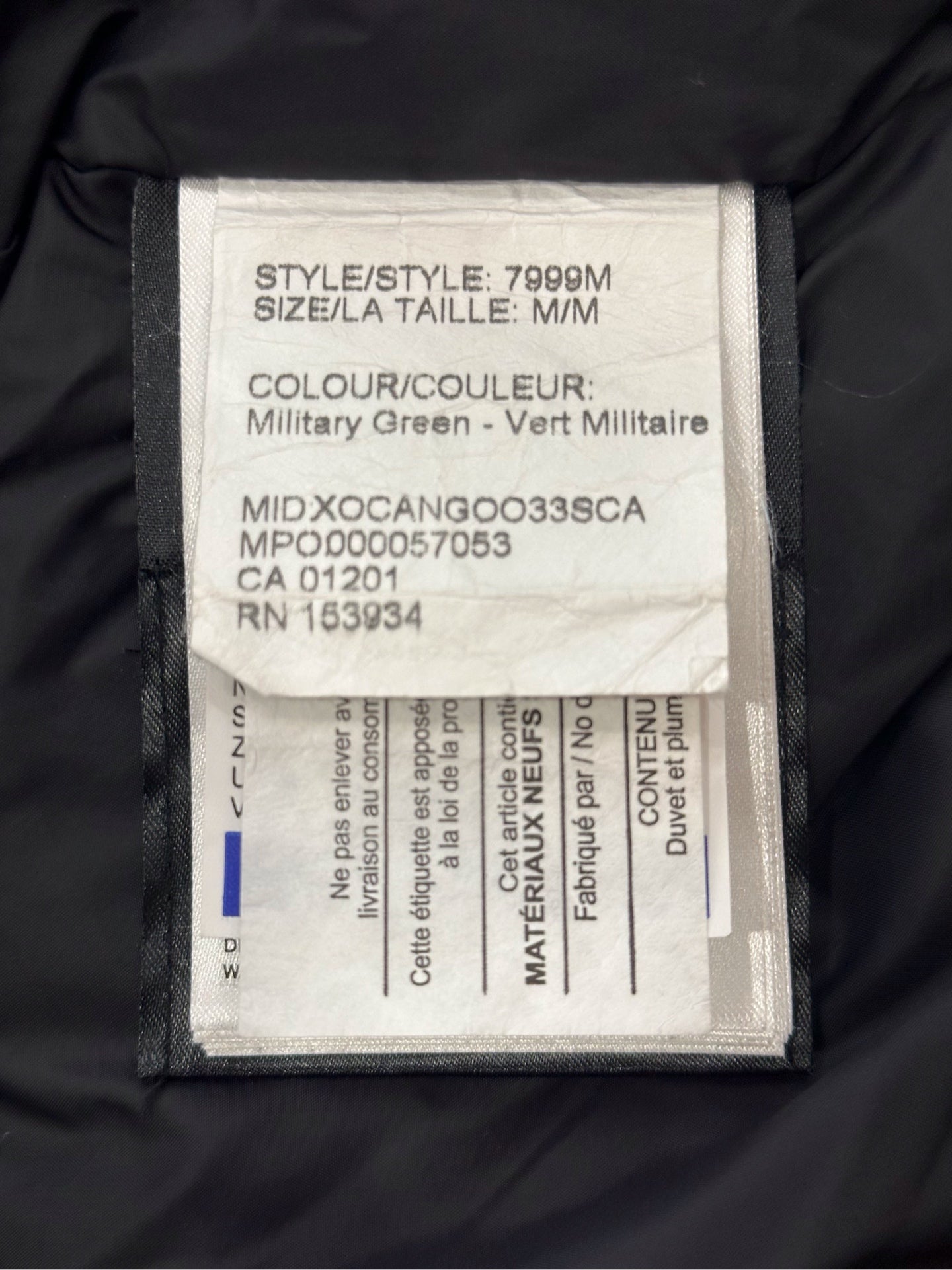 Canada Goose - Chilliwack - Polyester - Green - (M)