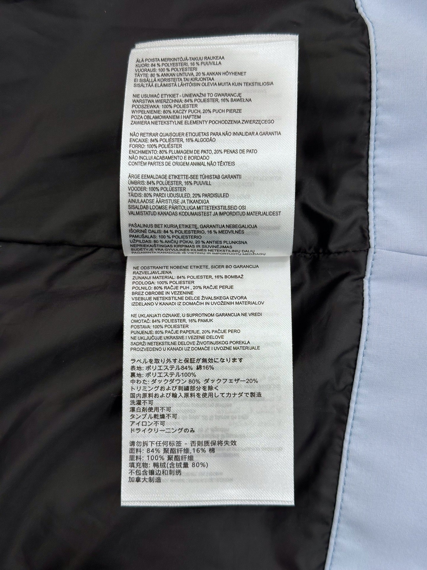 Canada Goose - Freestyle - Polyester - Blue - (L)