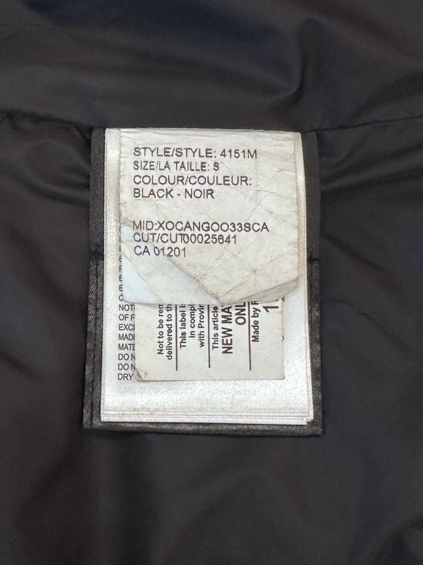 Canada Goose - Garson - Polyester - Black - (S)