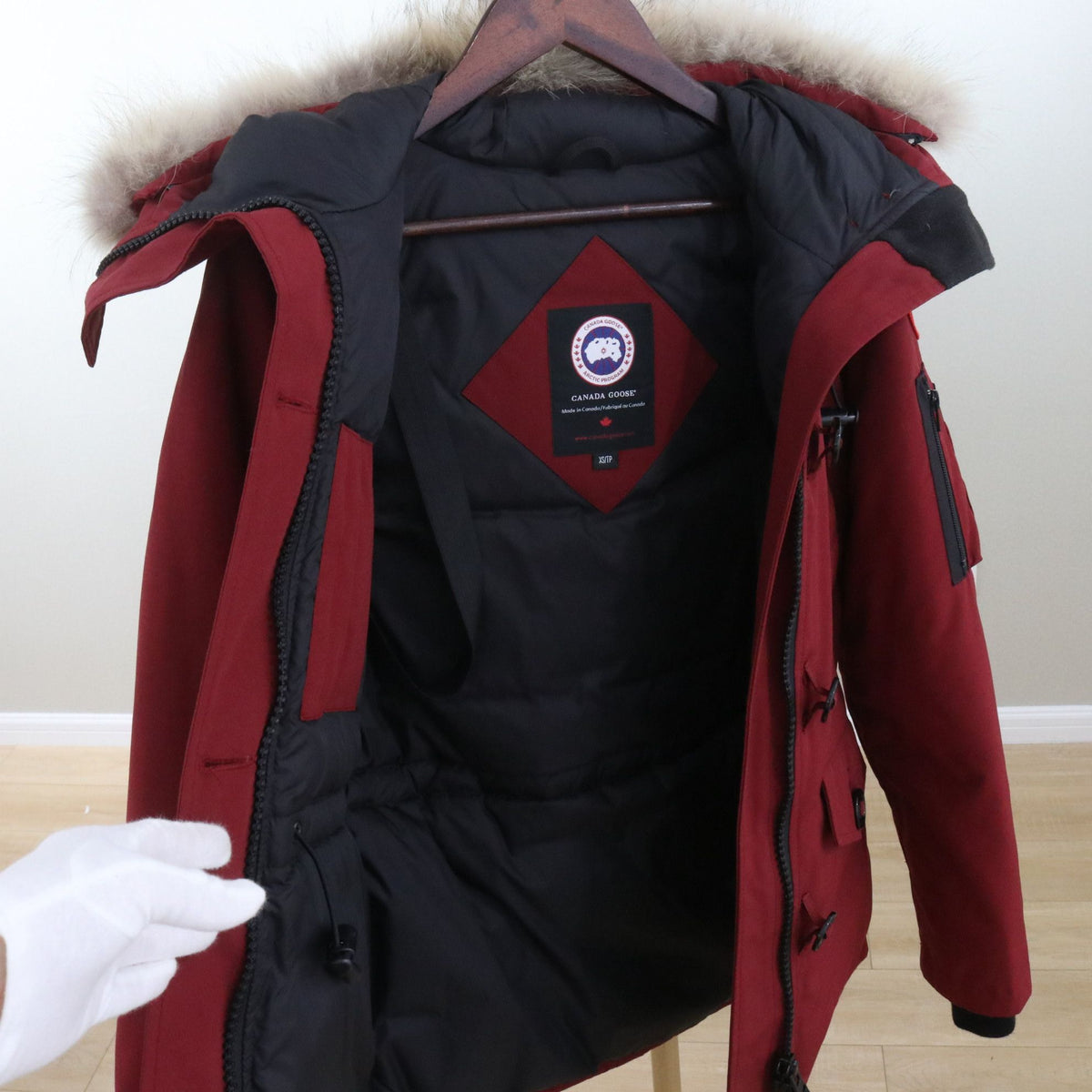 Canada Goose - Montebello - Polyester - Burgundy - (XS)