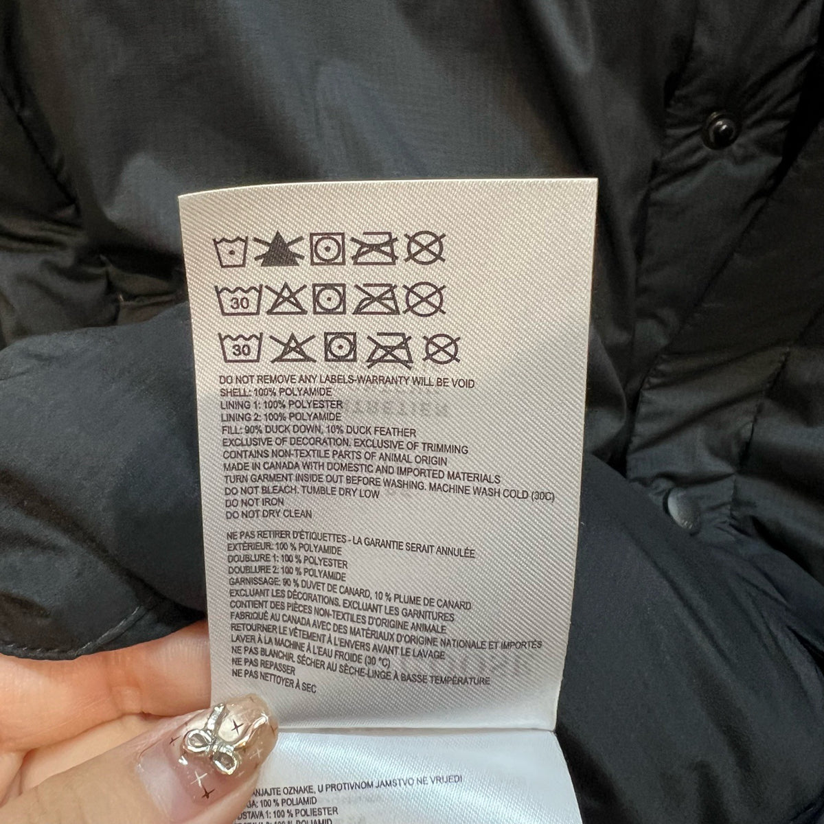 Canada Goose - Other - Polyamide - Black - (L)
