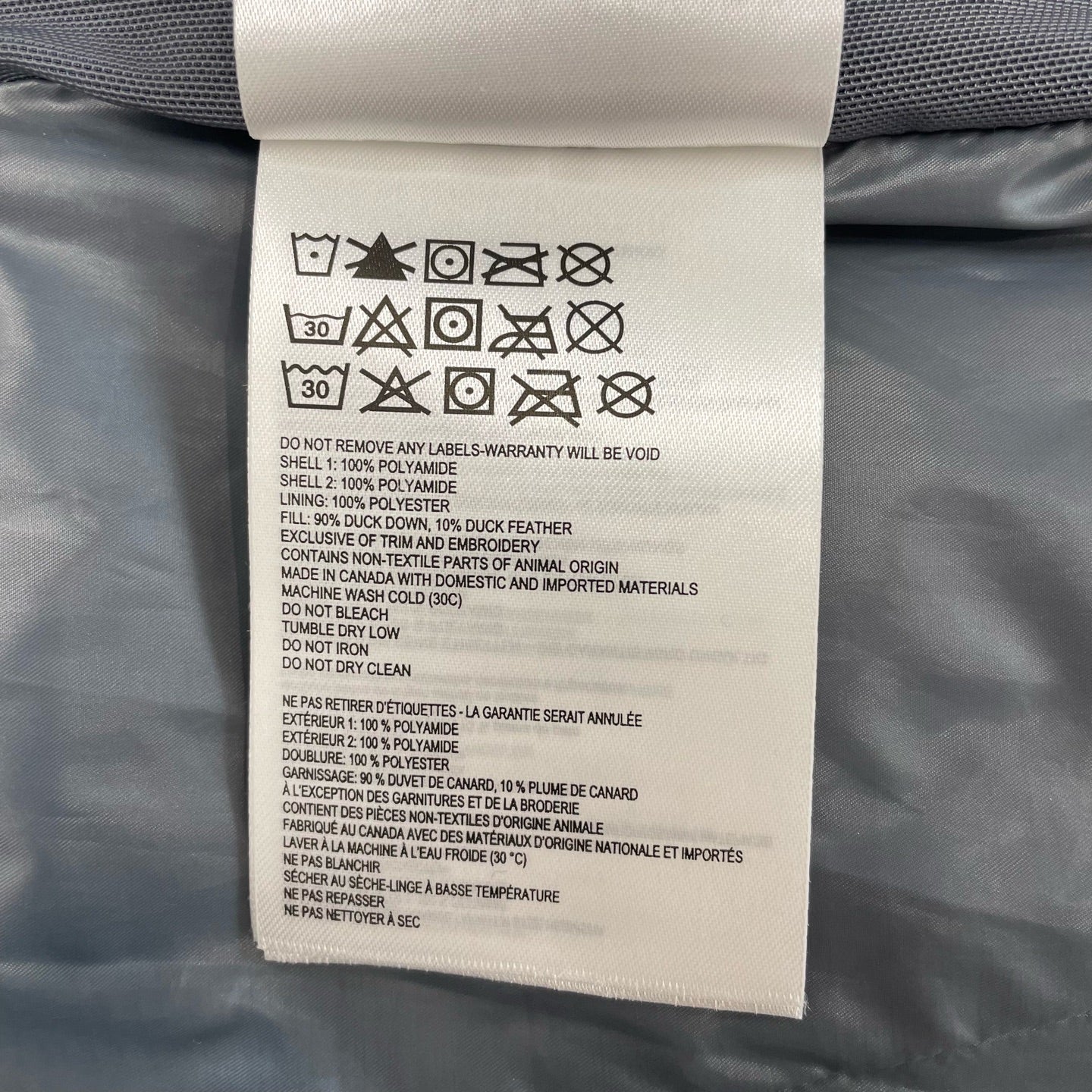 Canada Goose - Other - Polyamide - Grey - (M)