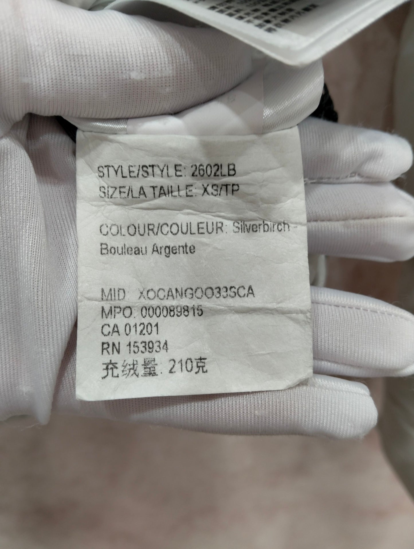 Canada Goose - Other - Polyamide - Grey - (XS)
