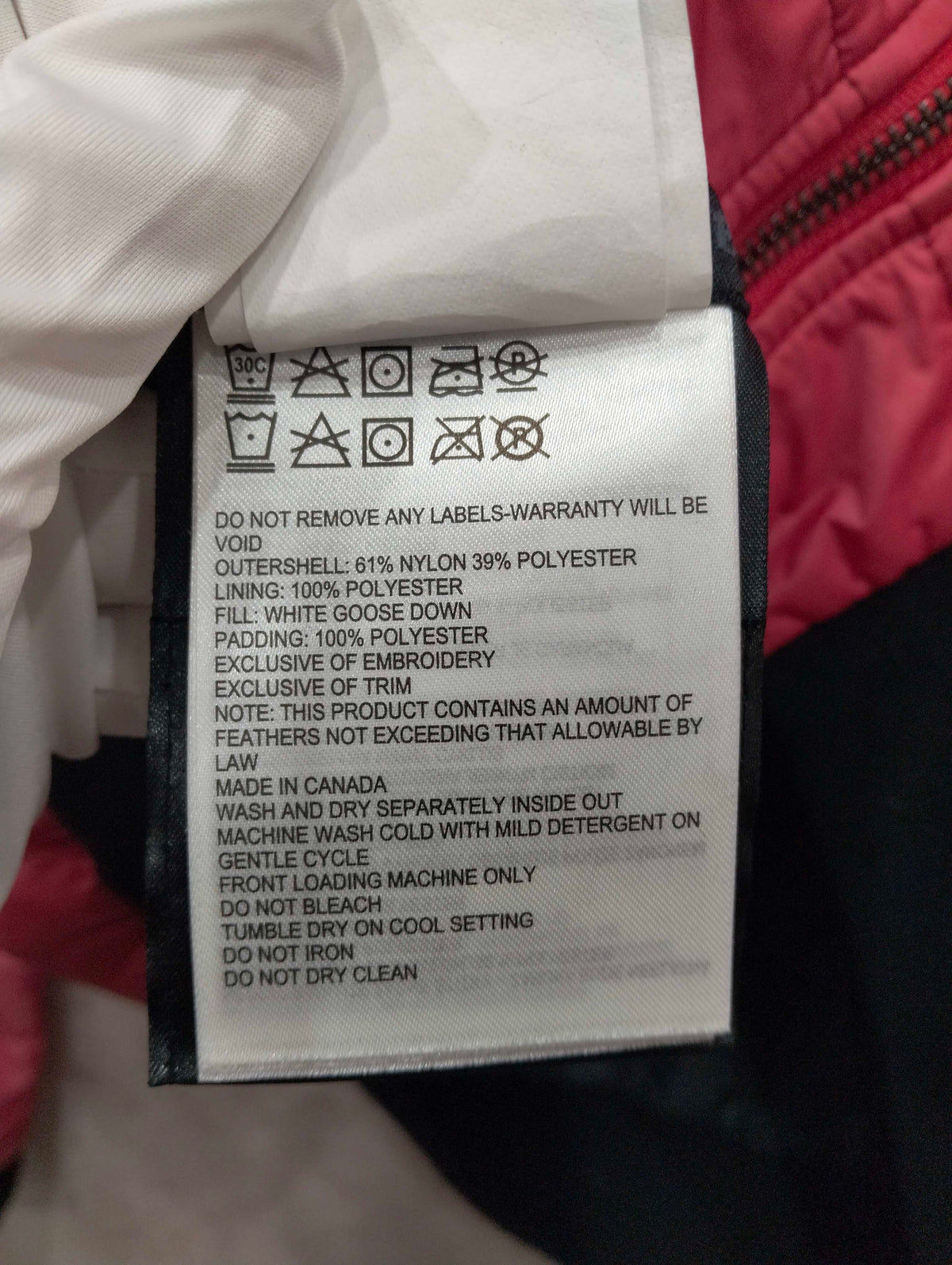 Canada Goose - Other - Polyamide - Red - (L)