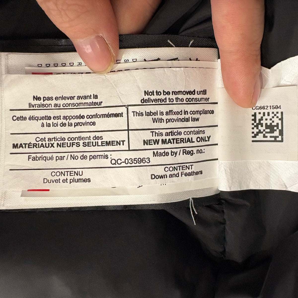 Canada Goose - Other - Polyamide - White - (S)
