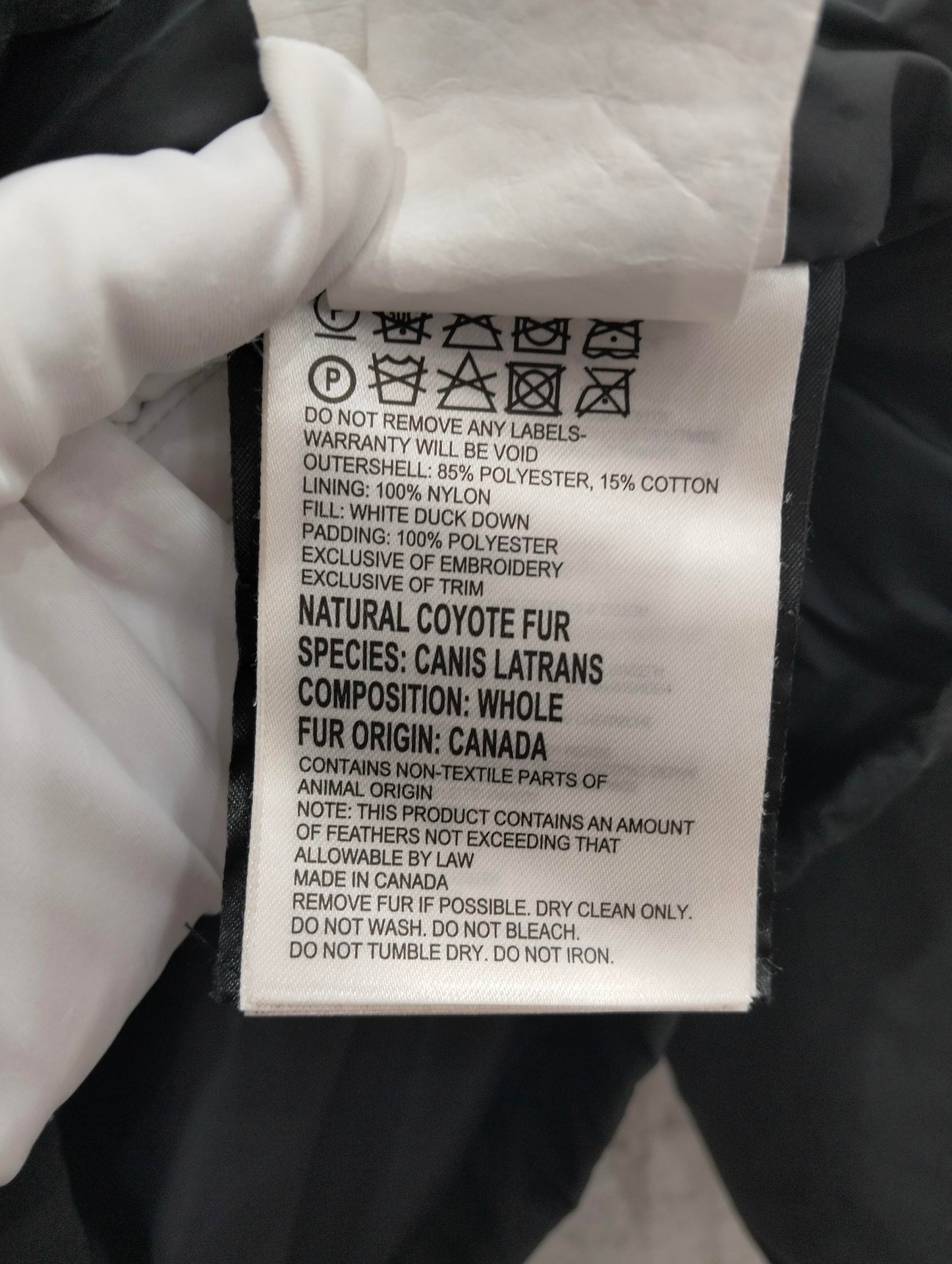 Canada Goose - Other - Polyester - Black - (S)