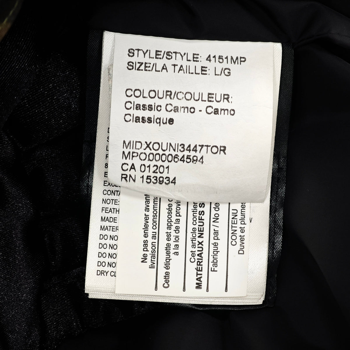 Canada Goose - Other - Synthetic - Multicolour - (L)