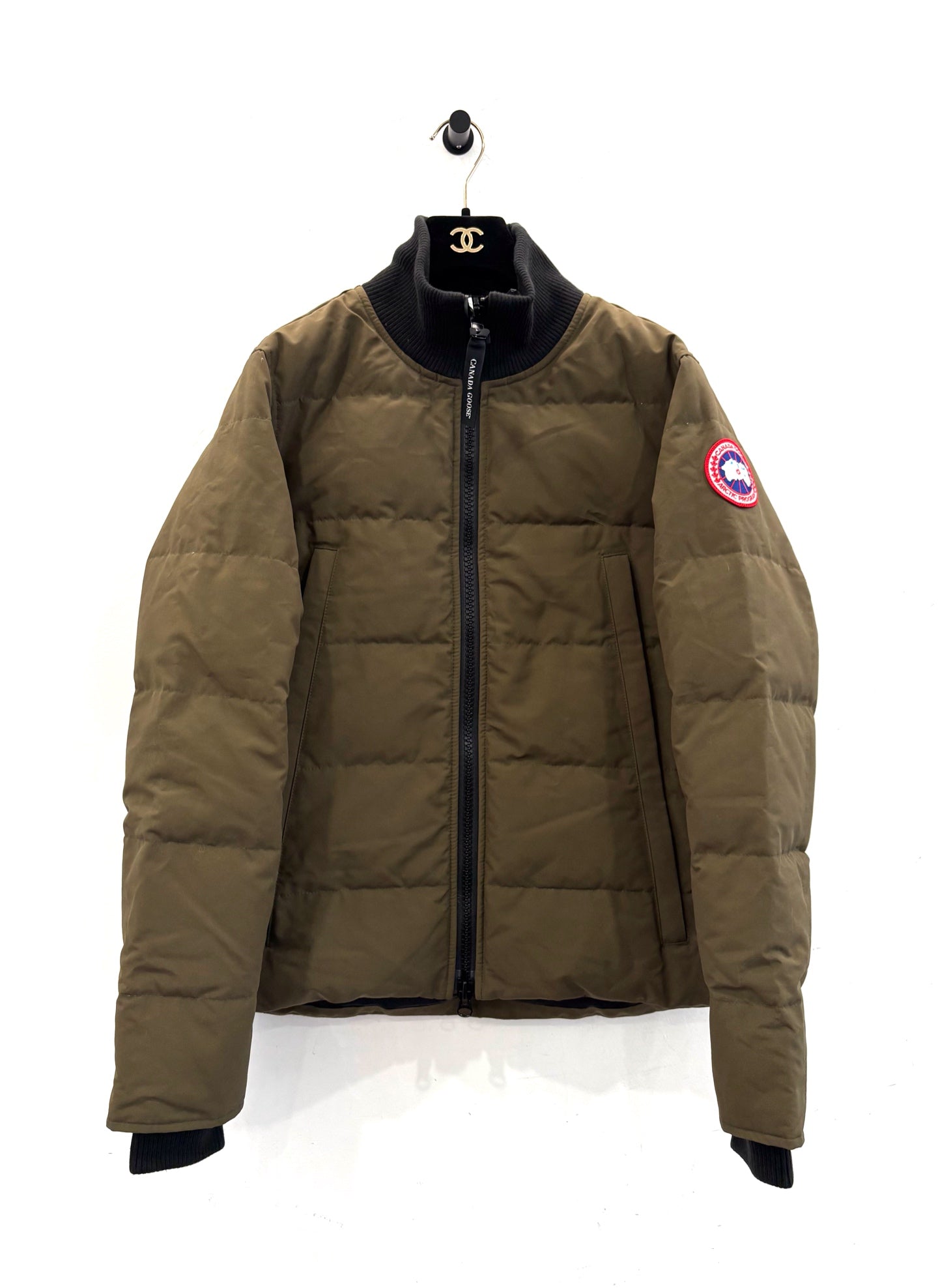 Canada Goose - Woolford - Polyester-cotton blend exterior, polyester lining, 80% duck down and 20% duck feather filling - Military Green - (S)