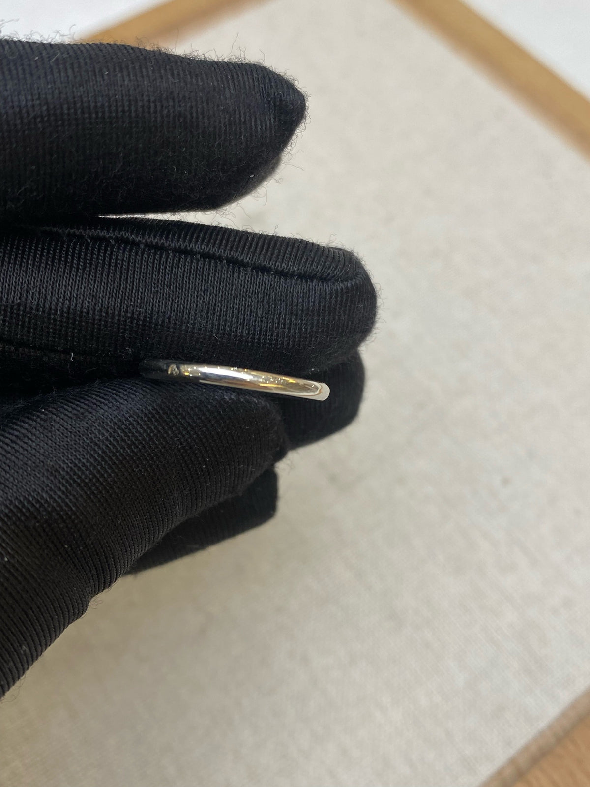 Cartier - 1895 - 950 platinum; 0.23 ct diamond, E colour, VVS1 clarity, triple excellent cut, no fluorescence - Silver - (49)