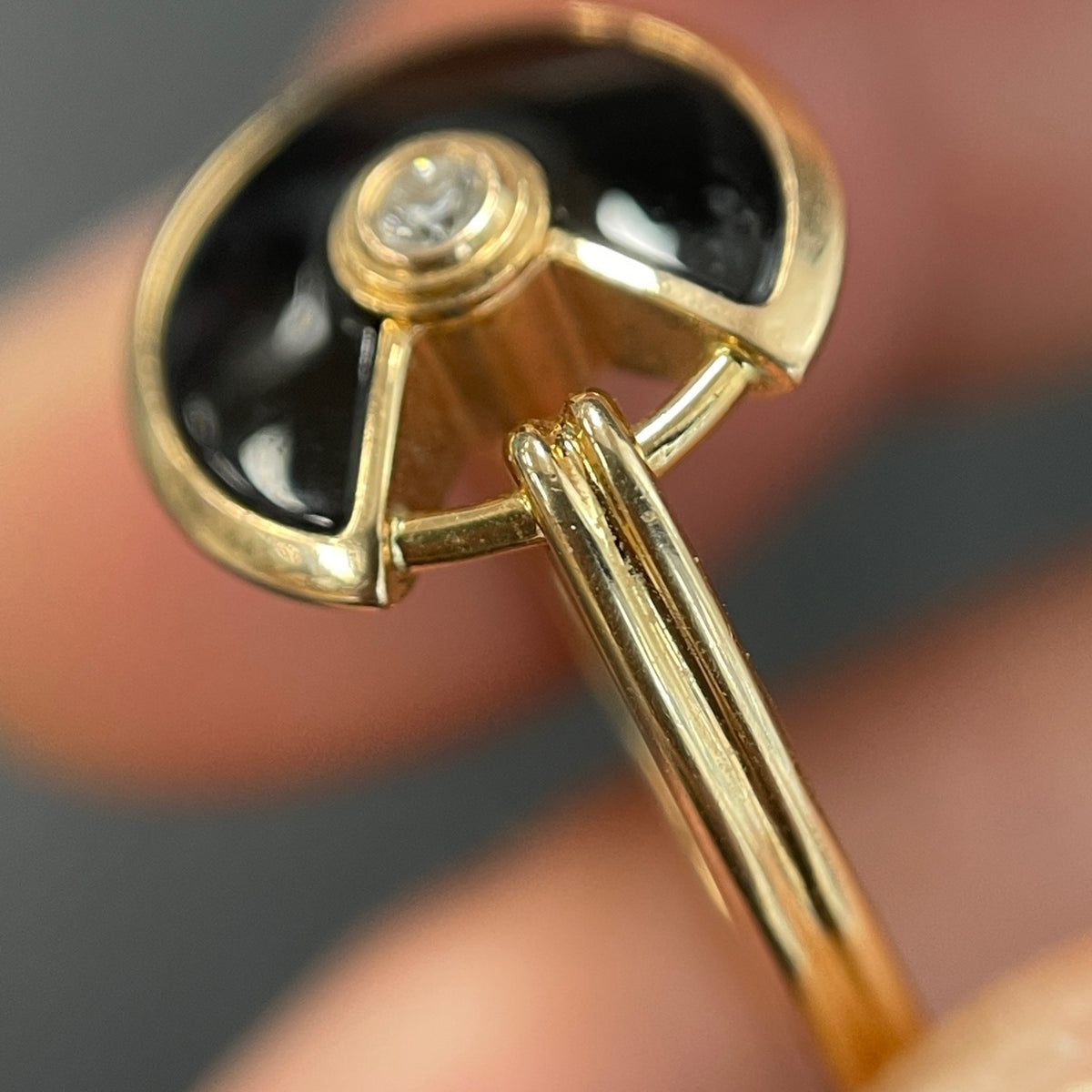 Cartier - Amulette de Cartier - 18K rose gold, onyx and diamond - Multicolour - (54)