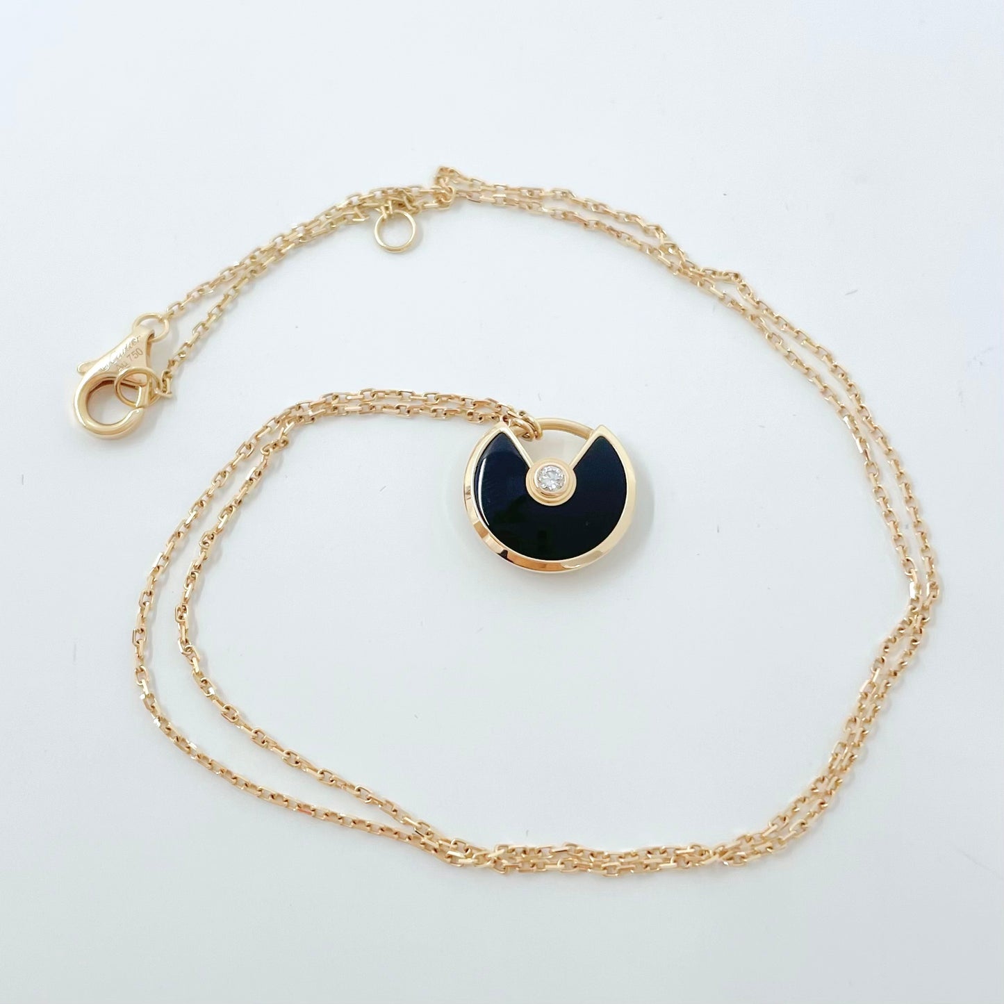 Cartier - Amulette de Cartier - Pink gold - Black - (40)