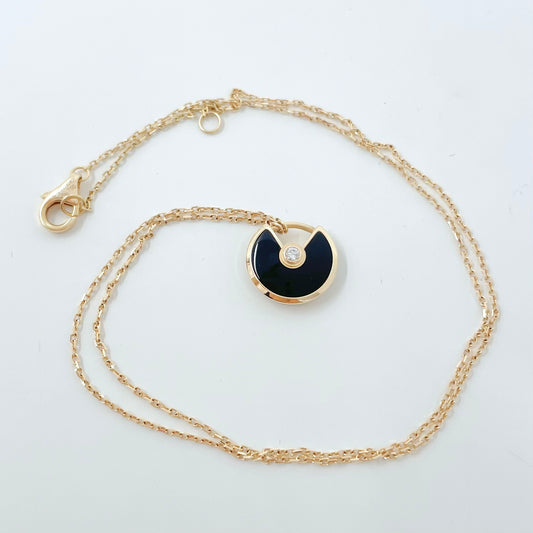 Cartier - Amulette de Cartier - Pink gold - Black - (40)