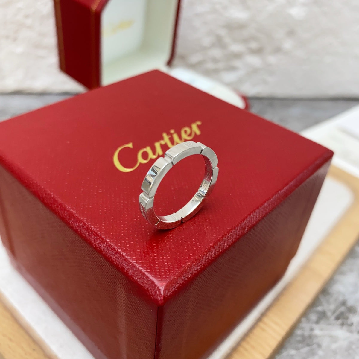 Cartier - Bamboo - 18k white gold - Silver - (52)