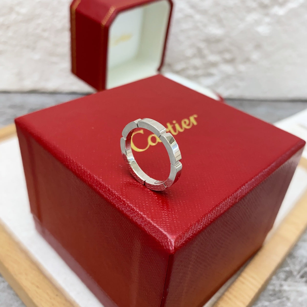 Cartier - Bamboo - 18k white gold - Silver - (52)