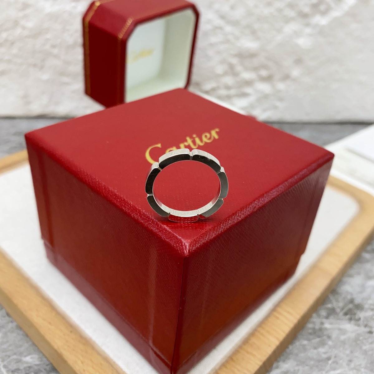 Cartier - Bamboo - 18k white gold - Silver - (52)