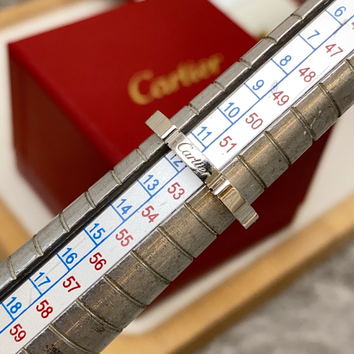 Cartier - Bamboo - 18k white gold - Silver - (52)