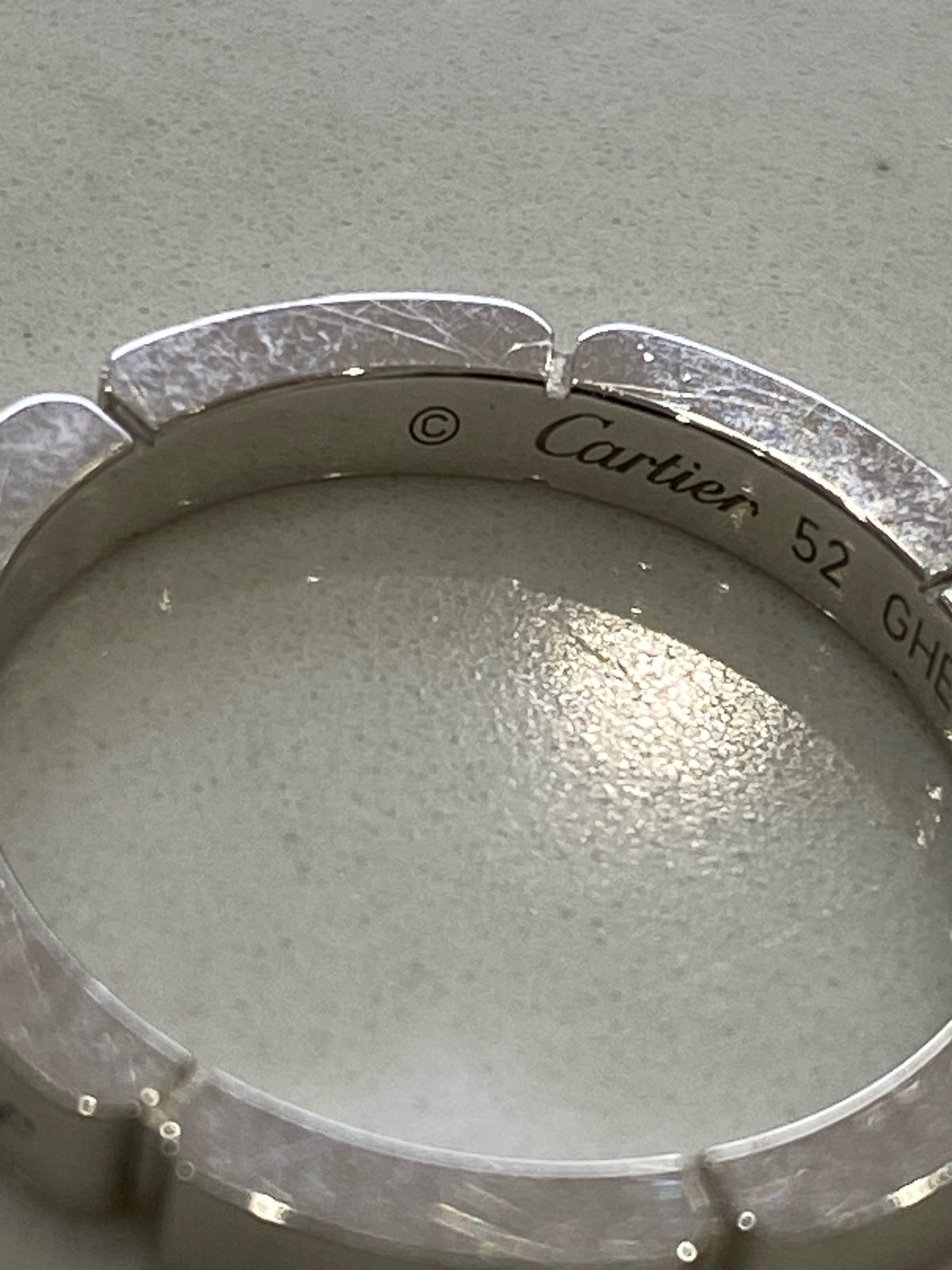 Cartier - Bamboo - 18k white gold - Silver - (52)