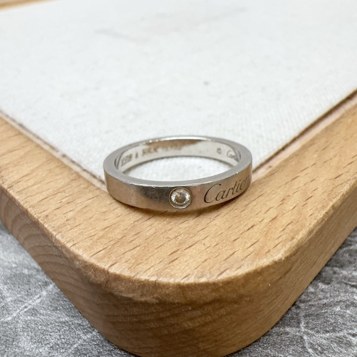Cartier - C de Cartier - 950 platinum - Silver - (53)