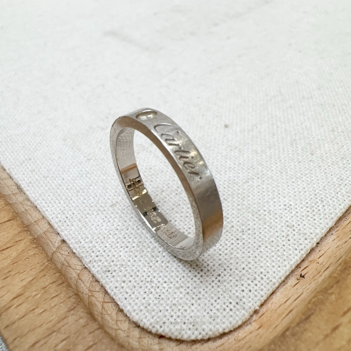 Cartier - C de Cartier - 950 platinum - Silver - (53)