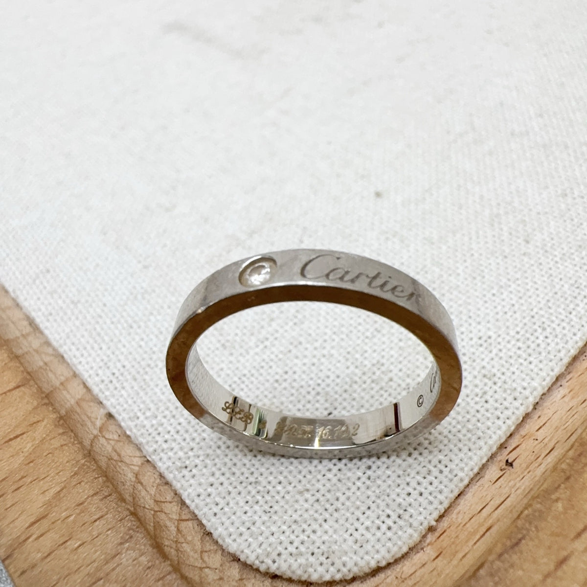 Cartier - C de Cartier - 950 platinum - Silver - (53)