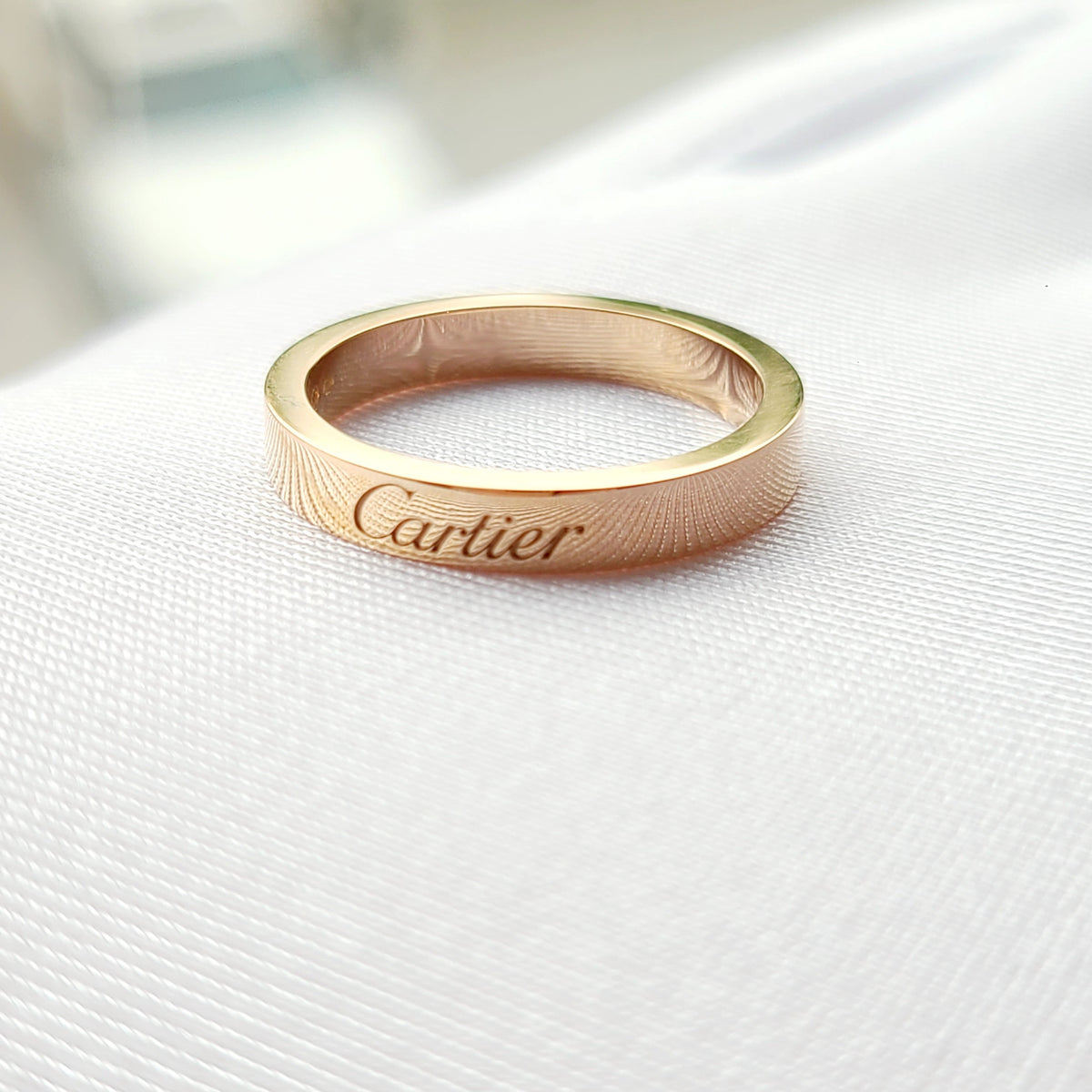 Cartier - C de Cartier Narrow - 18K rose gold - Pink - (55)