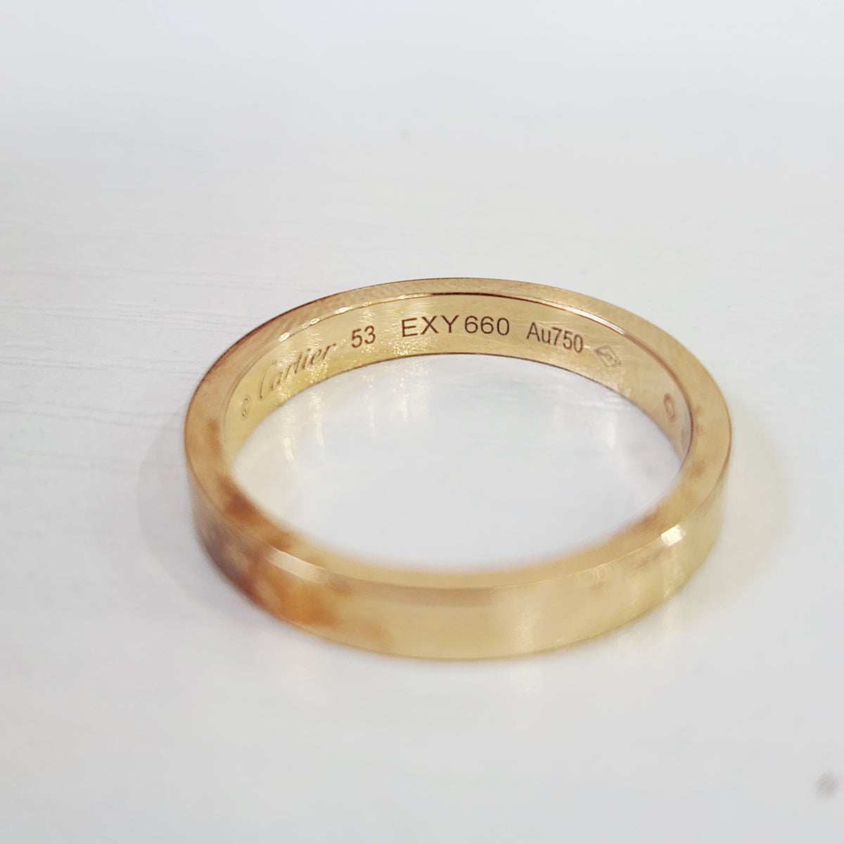 Cartier - C de Cartier Narrow Wedding Band - 18K pink gold - Pink - (53)
