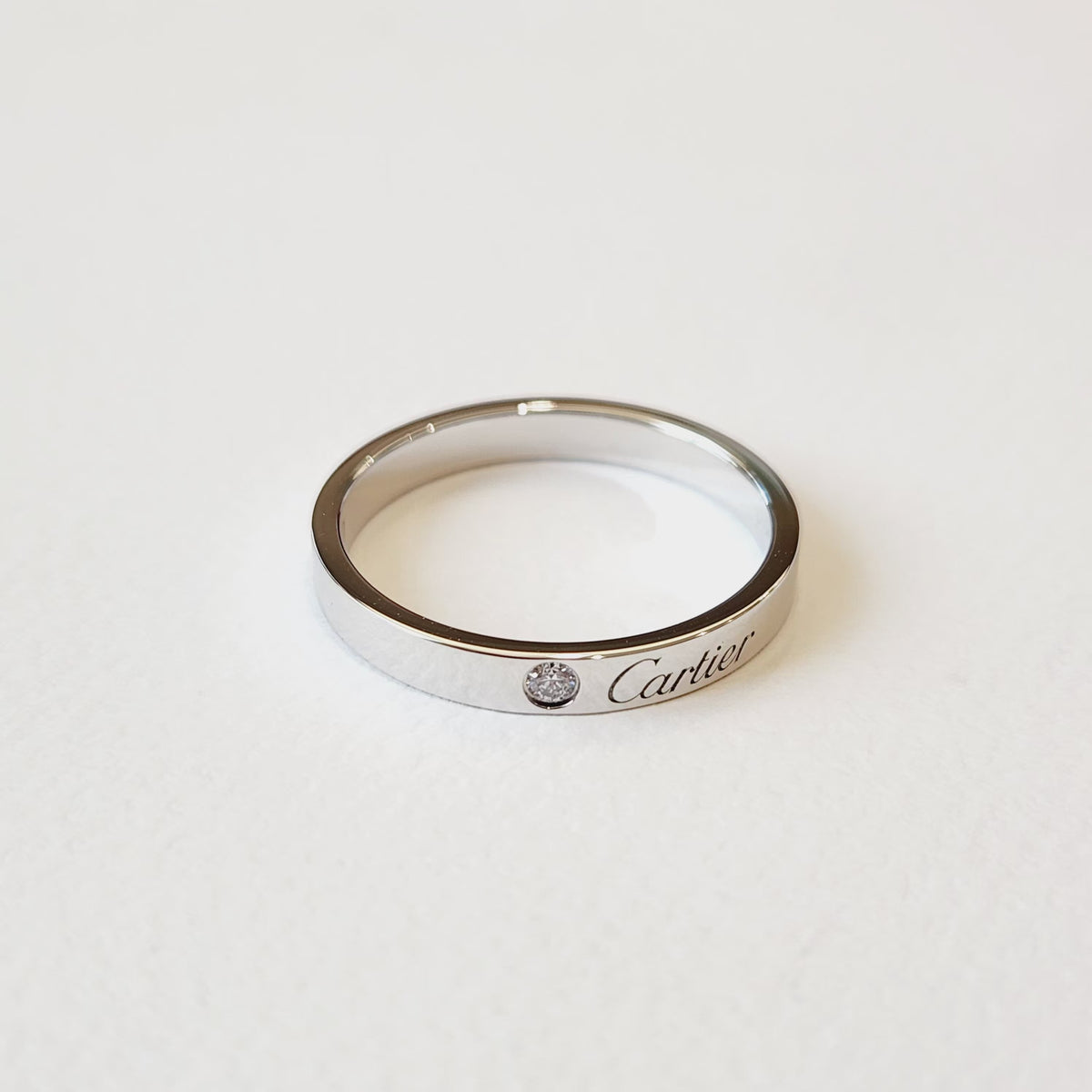 Cartier - C de Cartier - Platinum - Silver - (51)