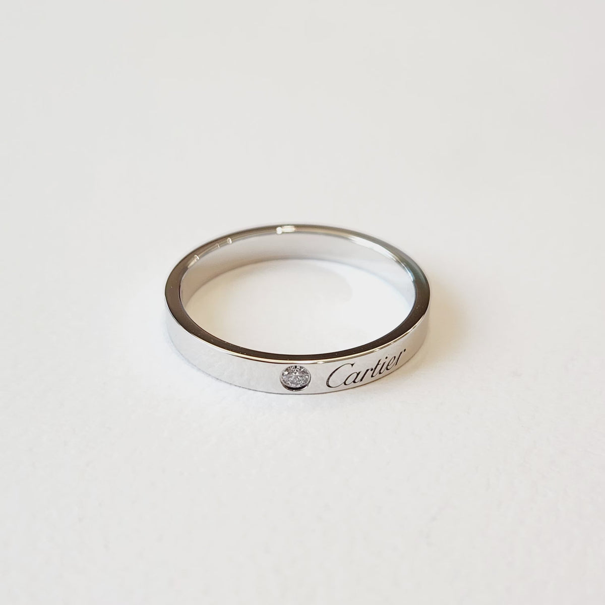 Cartier - C de Cartier - Platinum - Silver - (51)