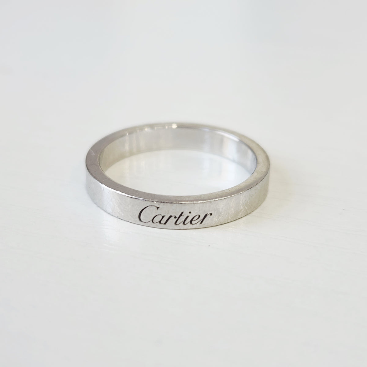 Cartier - C de Cartier - Platinum - Silver - (53)