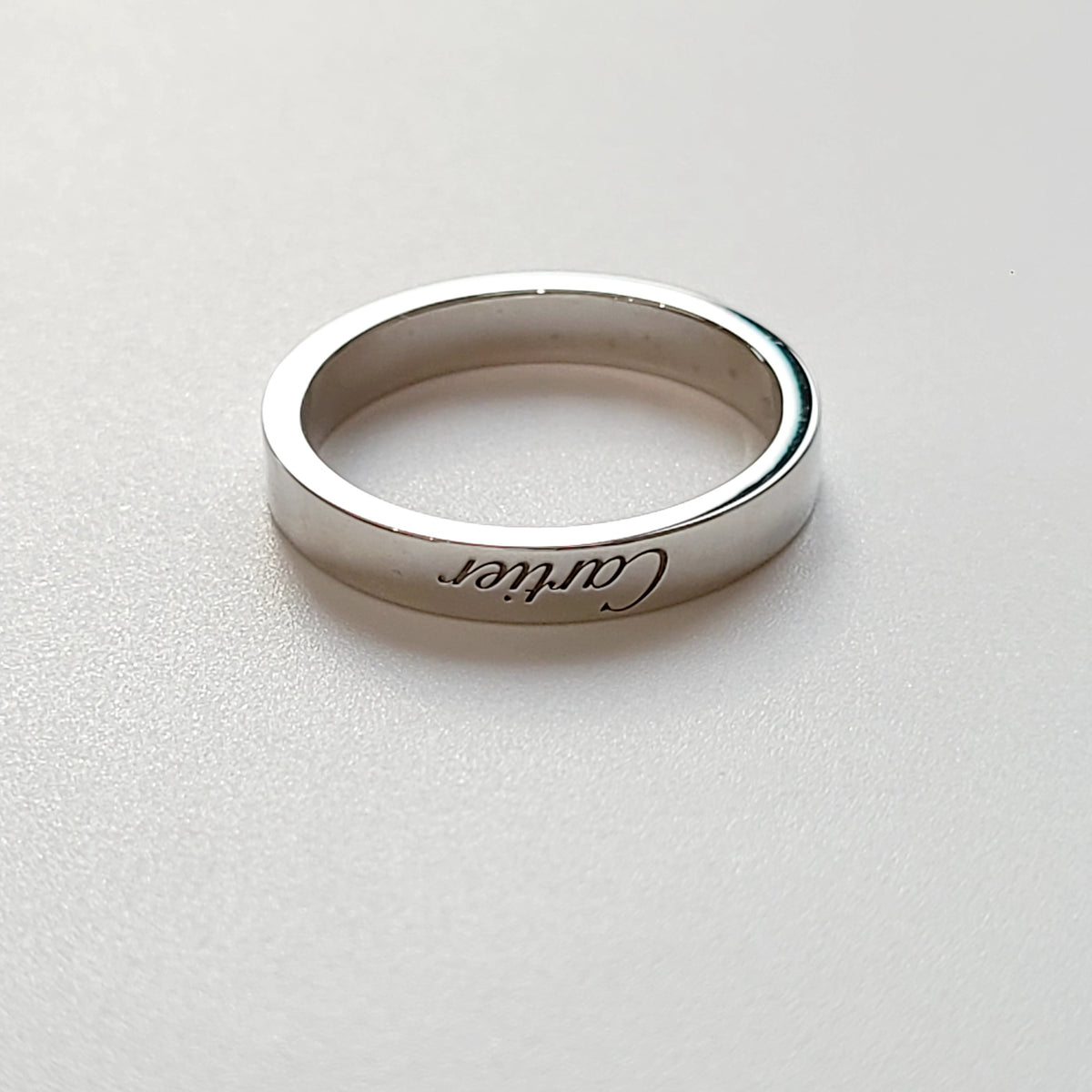 Cartier - C de Cartier - Platinum - Silver - (53)