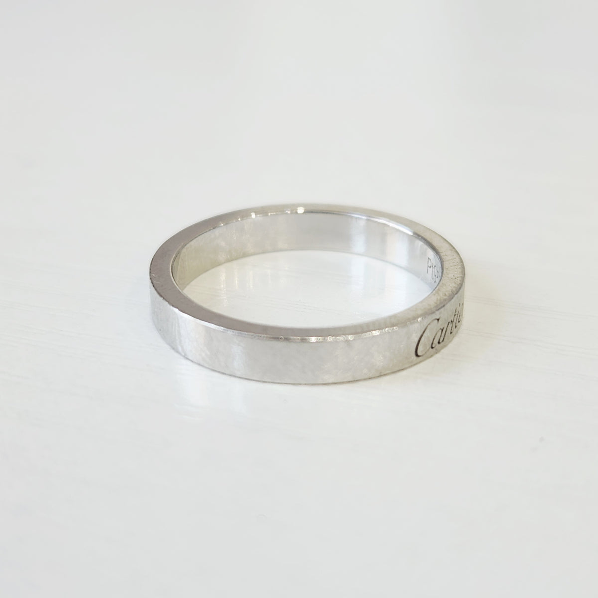 Cartier - C de Cartier - Platinum - Silver - (53)