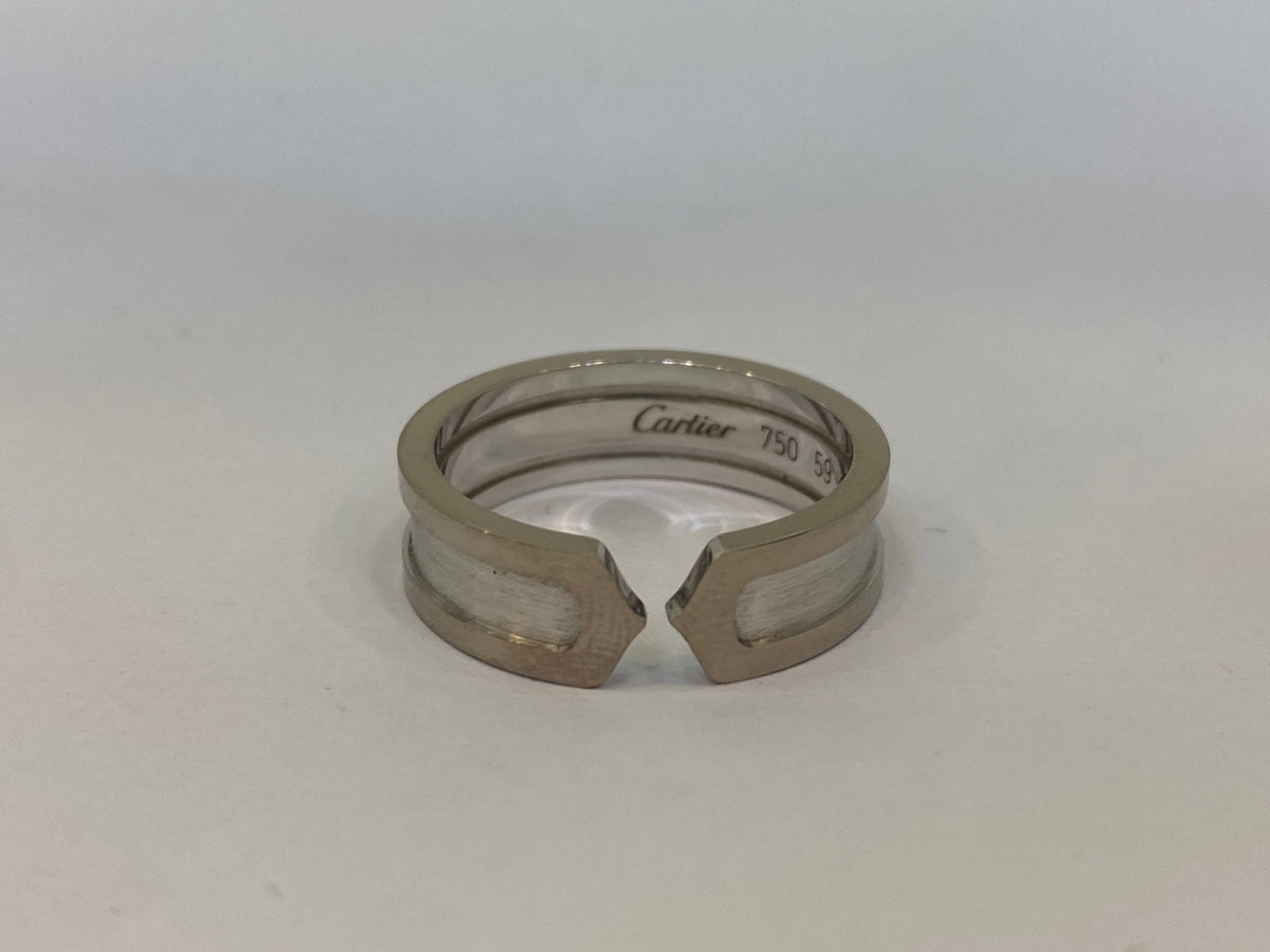 Cartier - C de Cartier - White gold - Silver - (59)