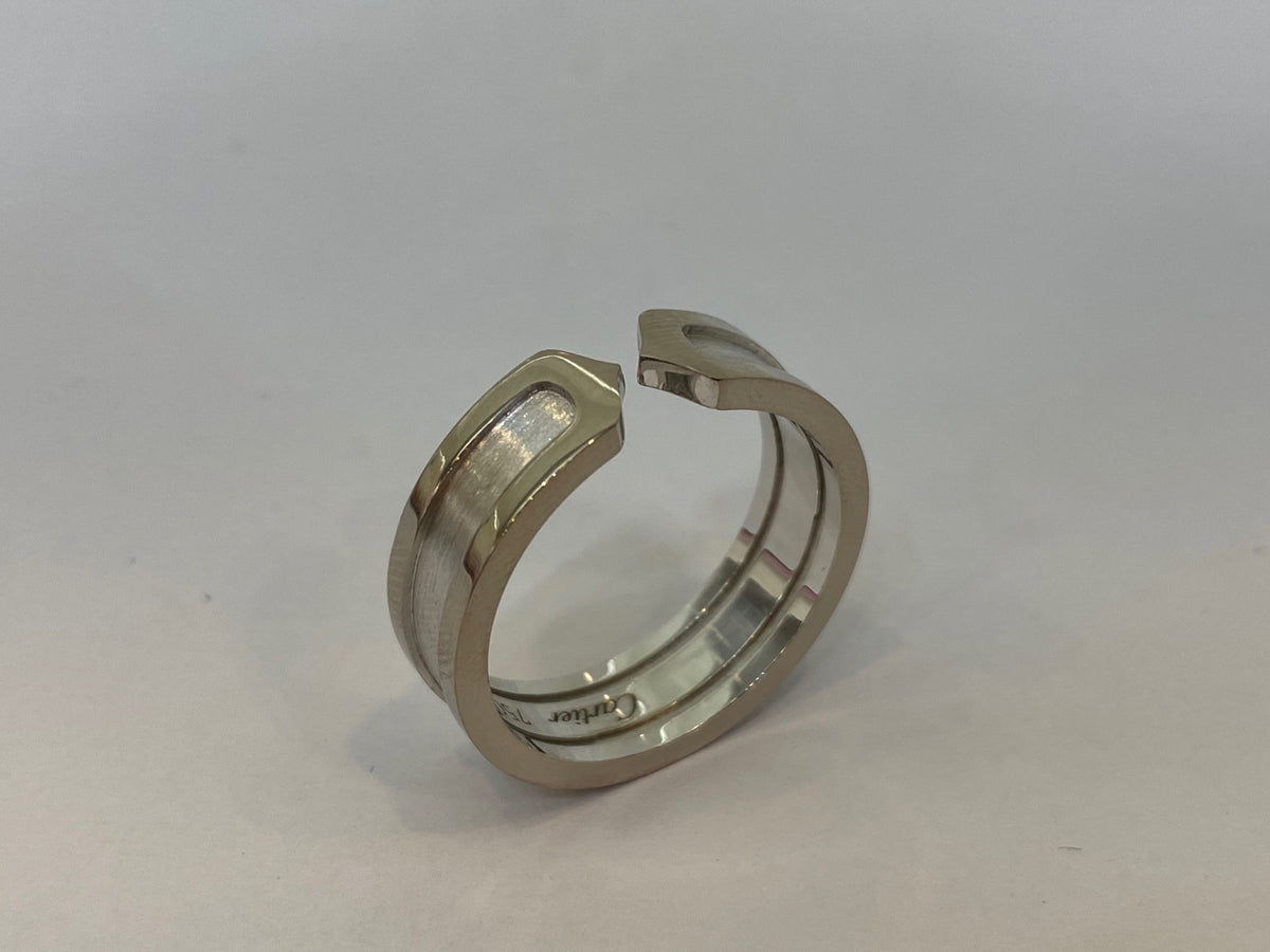 Cartier - C de Cartier - White gold - Silver - (59)