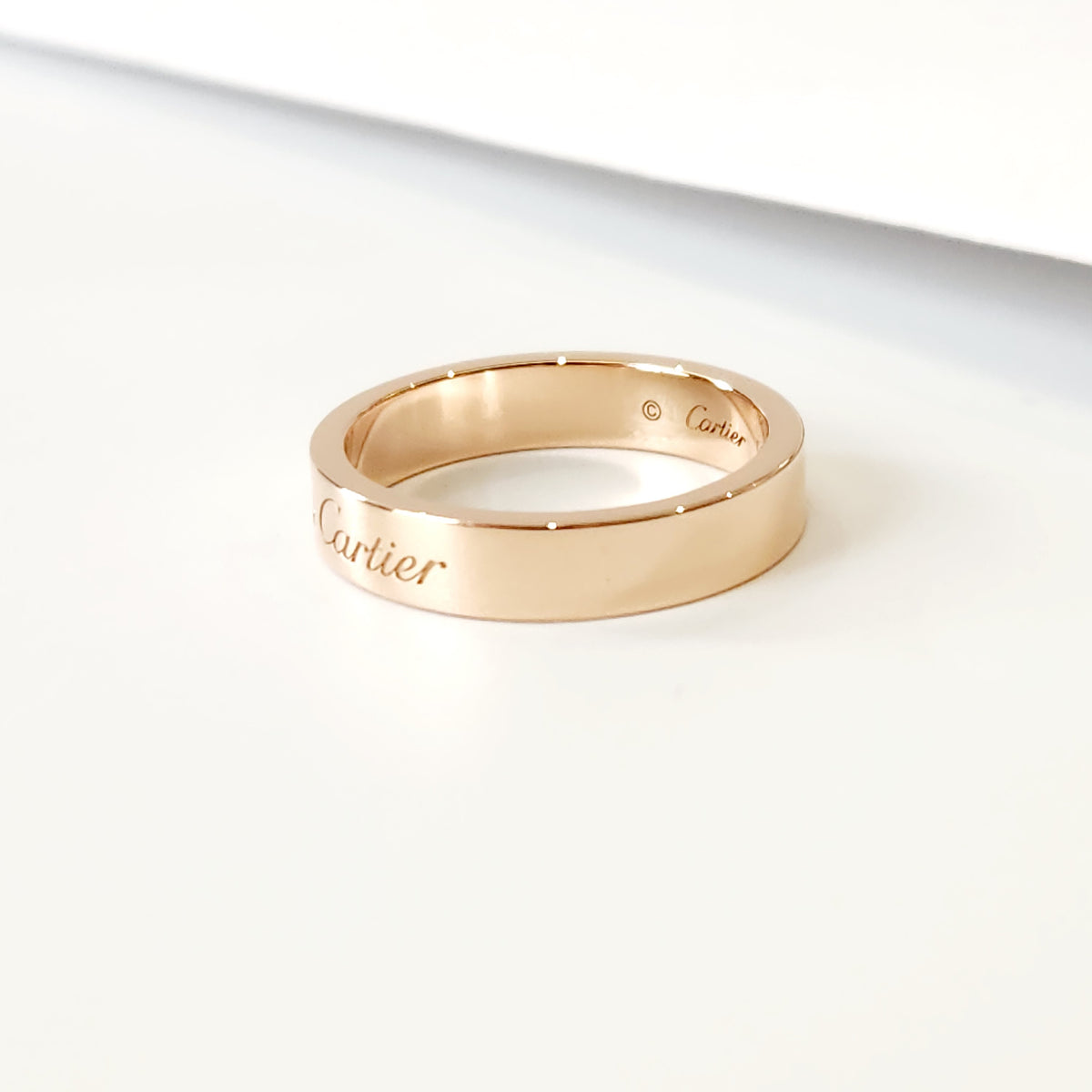 Cartier - C de Cartier Wide - 18K pink gold with one diamond - Gold - (52)