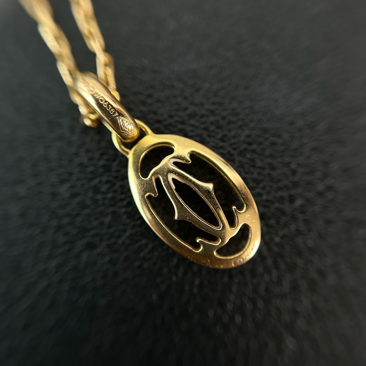 Cartier - Double C de Cartier - 18K rose gold with diamond accents - Pink