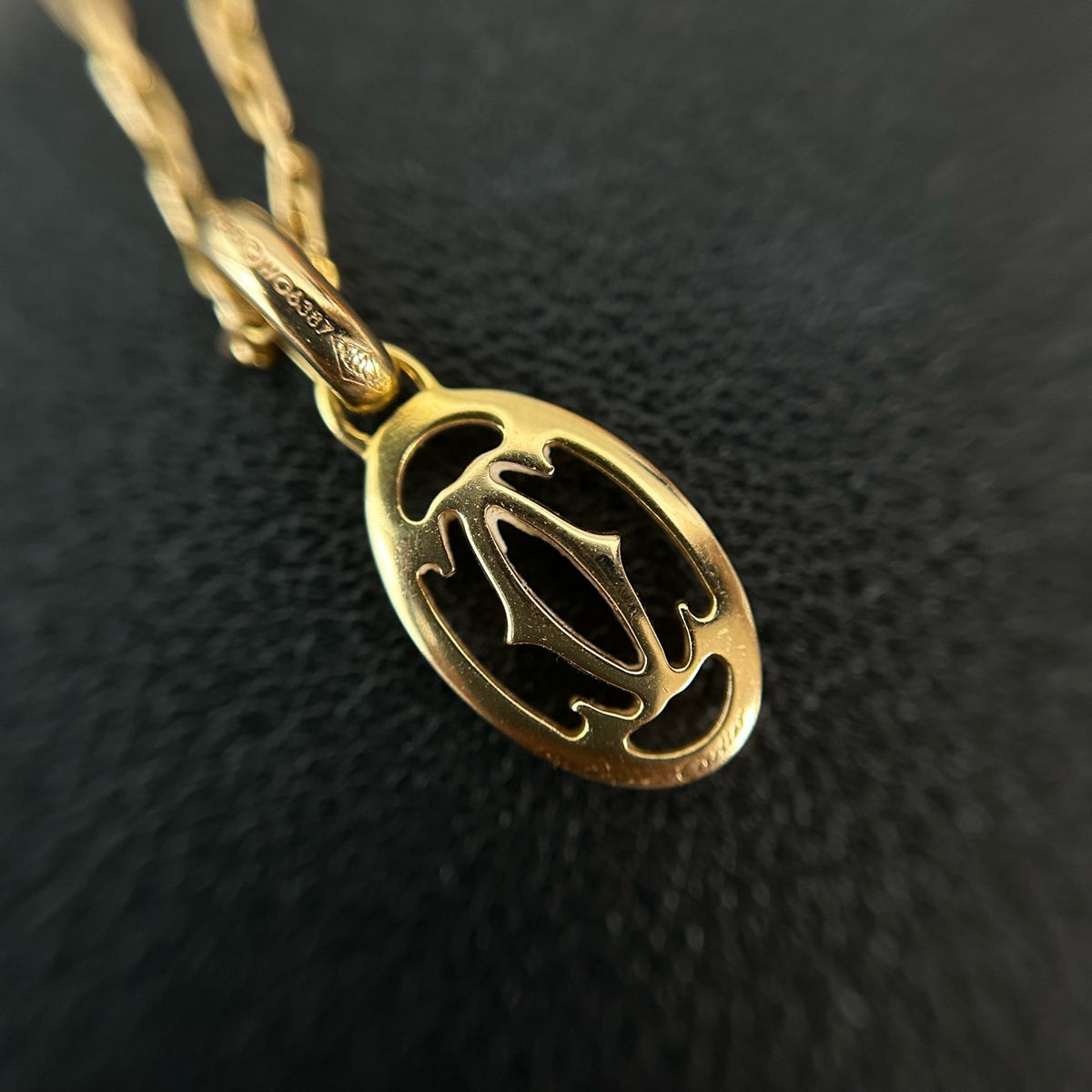 Cartier - Double C de Cartier - 18K rose gold with diamond accents - Pink