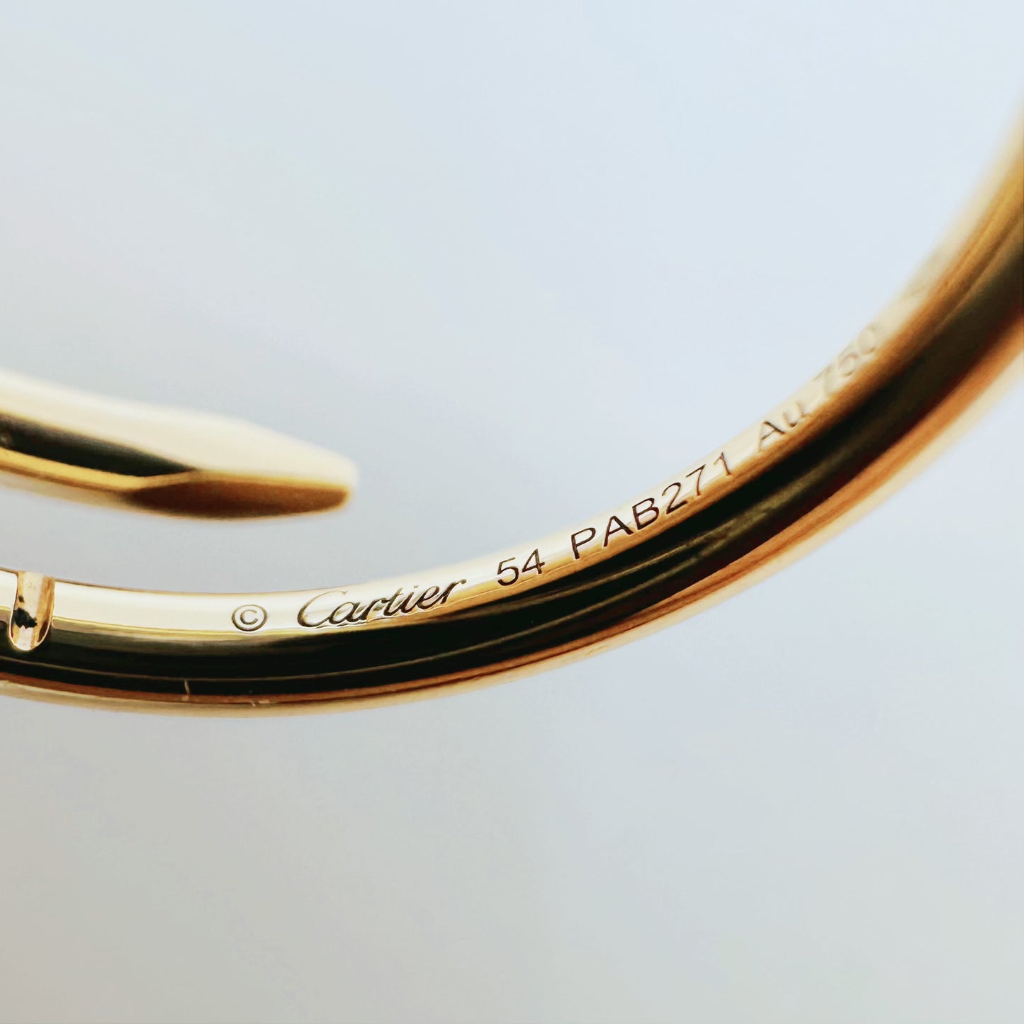 Cartier - Juste un Clou - Yellow gold - Gold - (54)