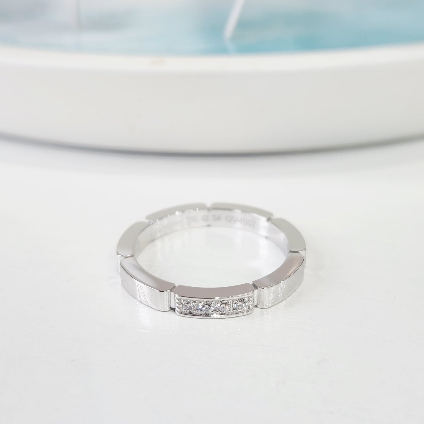 Cartier - La Ma Chêne - White gold - Silver - (54)