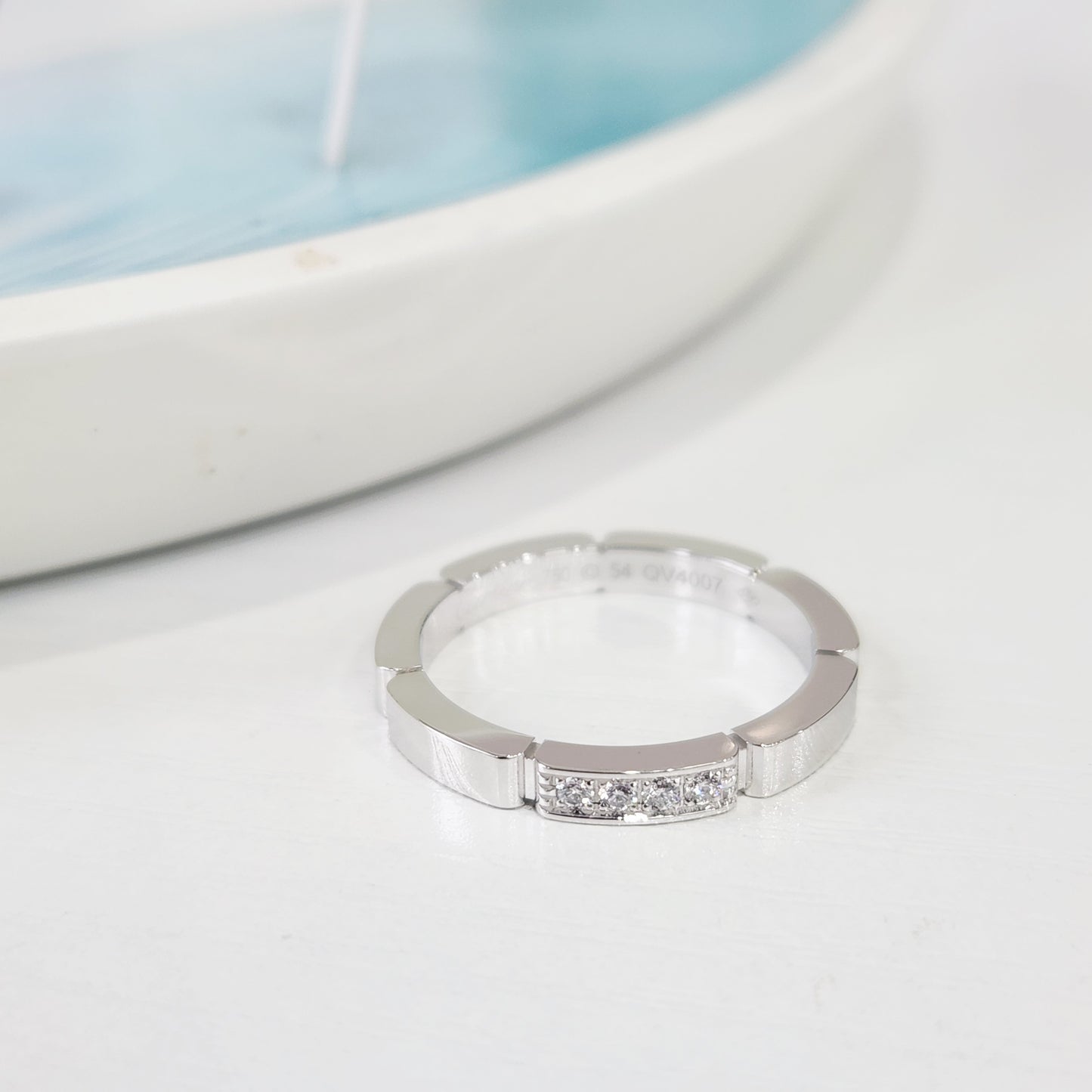 Cartier - La Ma Chêne - White gold - Silver - (54)