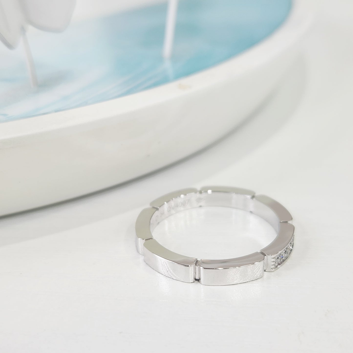 Cartier - La Ma Chêne - White gold - Silver - (54)