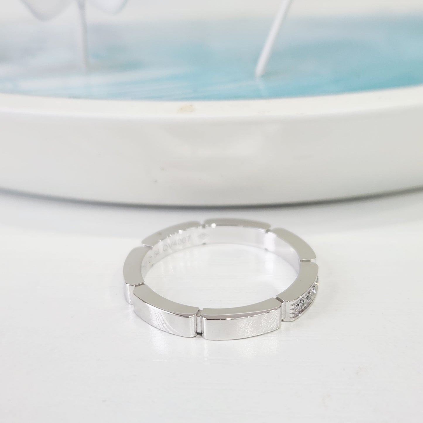 Cartier - La Ma Chêne - White gold - Silver - (54)