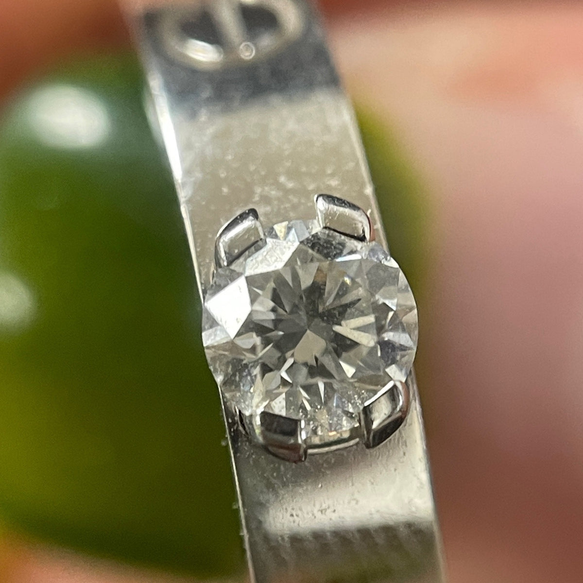 Cartier - LOVE 1 Diamond - 18K white gold with a 0.24 ct diamond - Silver - (51)
