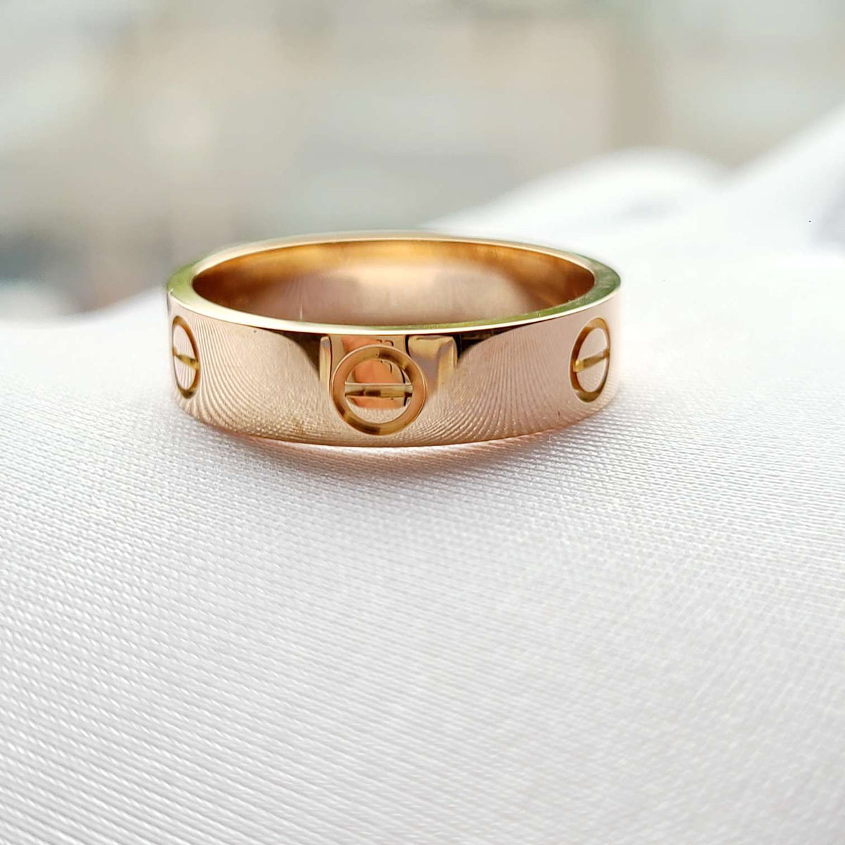 Cartier - LOVE 5.5 mm - 18K rose gold - Pink - (57)